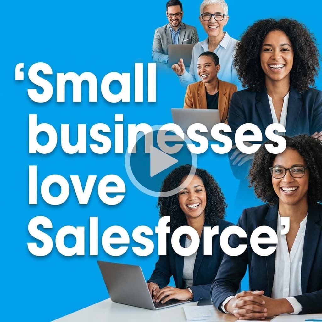 Small businesses love Salesforce